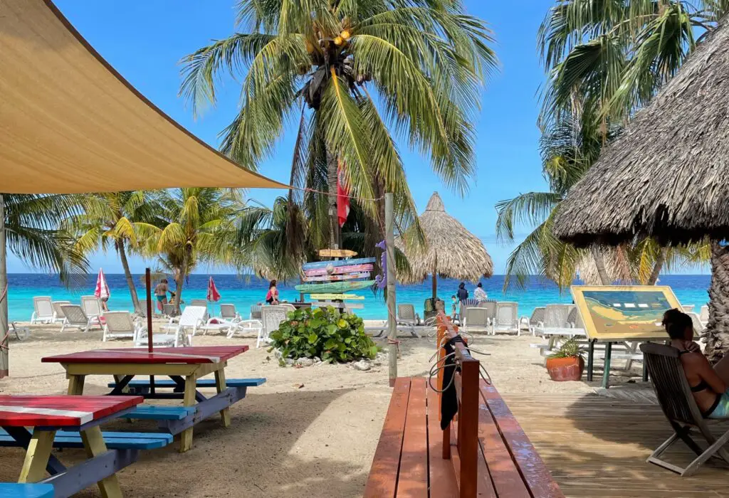 Cas Abao - beach - Curaçao -Facilities