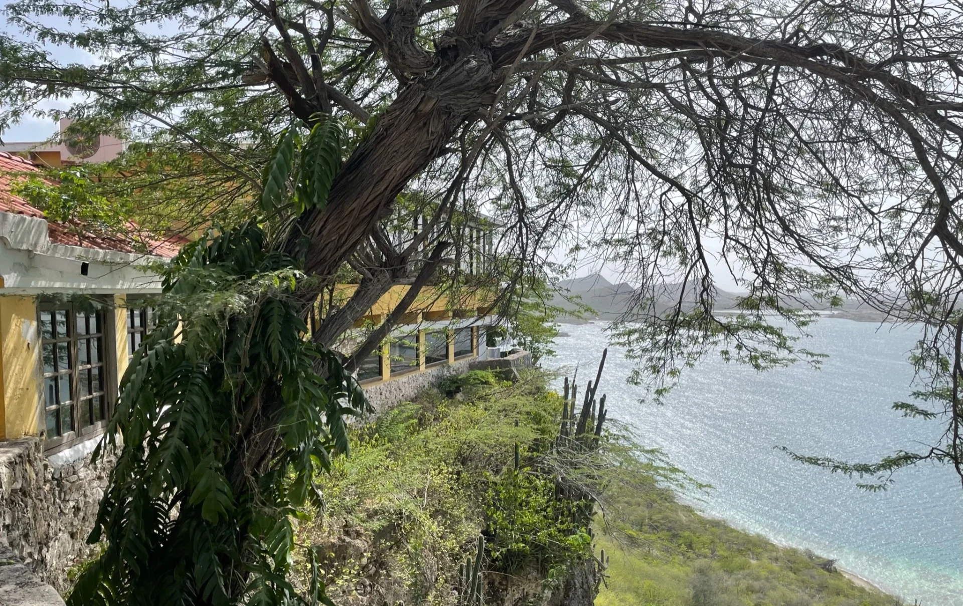 Fort Nassau Restaurant Willemstad view