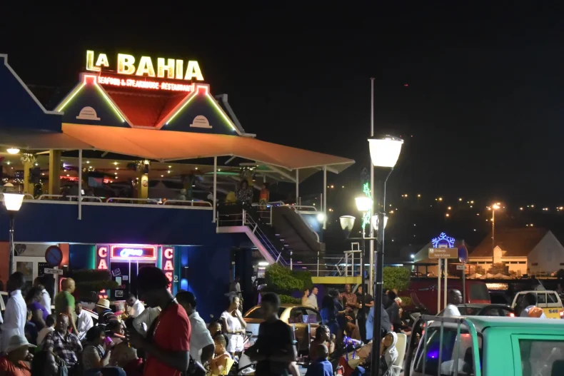 New Year's eve in Curaçao Willemstad Otrobanda fireworks