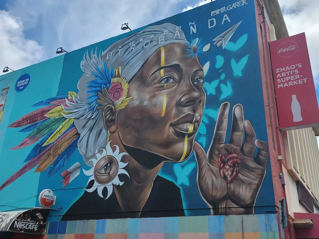 Murals in Otrobanda street art