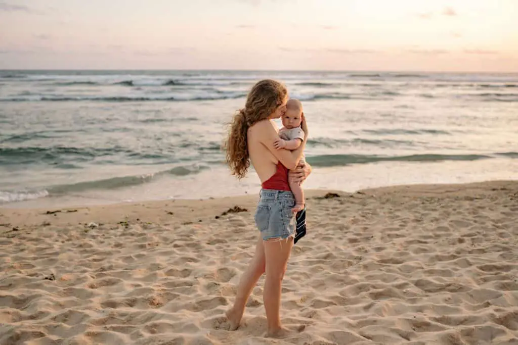Curaçao with baby or todler beach traveling